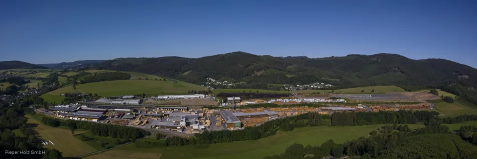 Luftaufnahme Pieper Holz GmbH