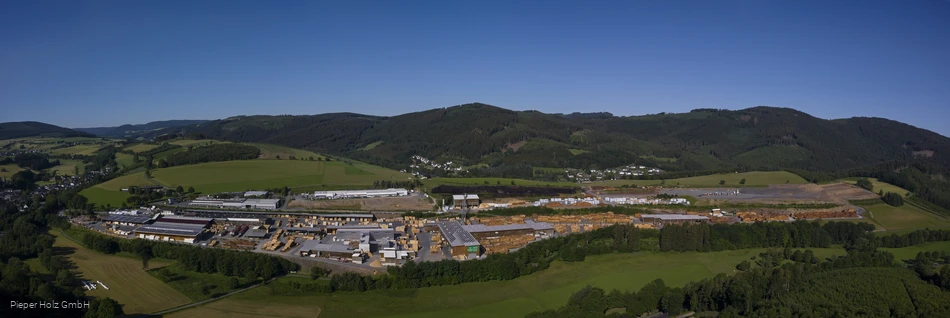 Luftaufnahme Pieper Holz GmbH