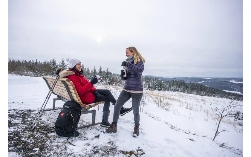 Winterwandern am Rothaarsteig