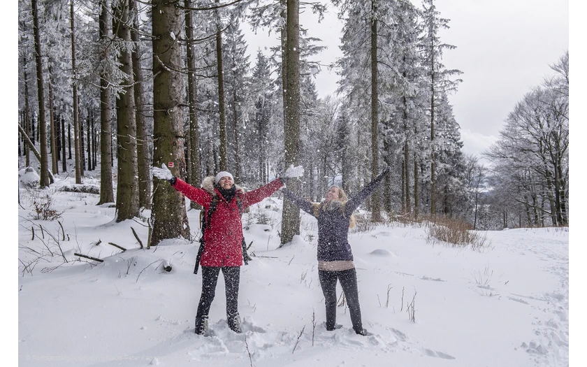 Winterspaß am Rothaarsteig