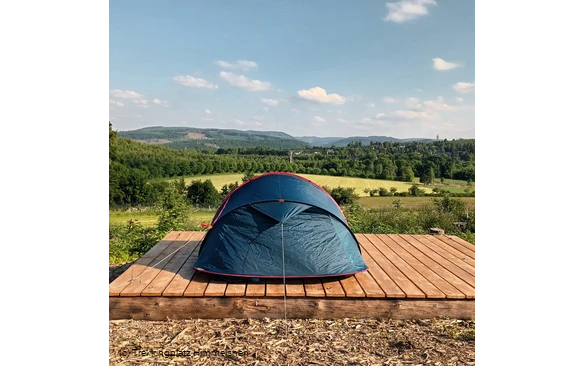 Trekkingplatz Himmelsnah bei Brilon-Petersborn am Rothaarsteig