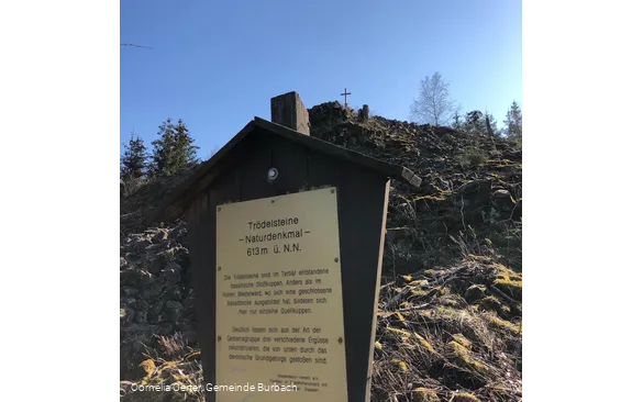 Naturdenkmal Trödelsteine