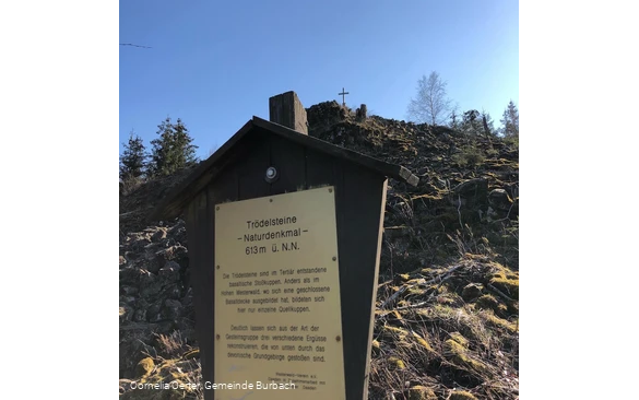 Naturdenkmal Trödelsteine