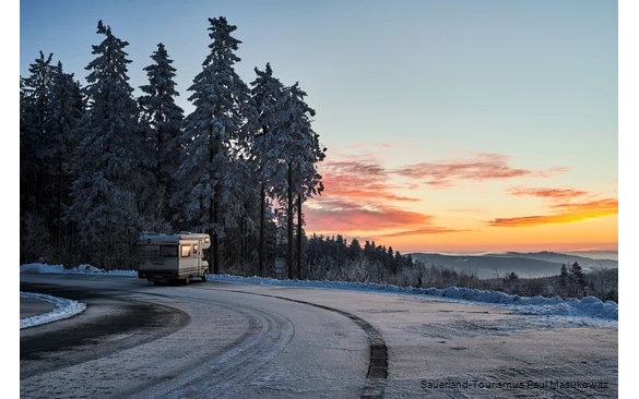 Wintercamping im Sauerland