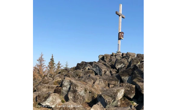 Gipfelkreuz auf den Trödelsteinen