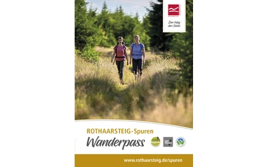 Titelbild des Wanderpasses für die Rothaarsteig-Spuren