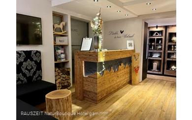 Eingangsbereich im NaturBoutique Hotel RAUSZEIT