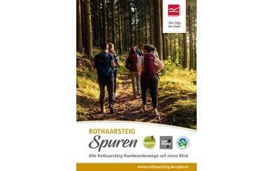Titelbild Broschüre Rothaarsteig-Spuren