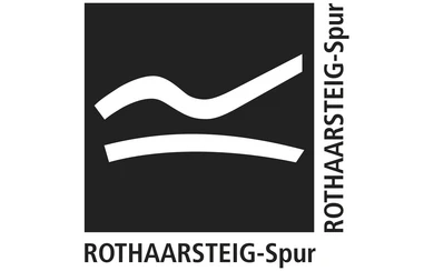Markierung Rothaarsteig-Spuren