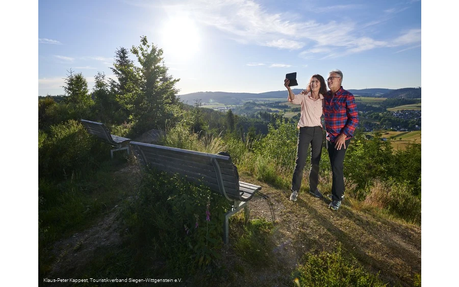 Panoramablick Hohe Ley