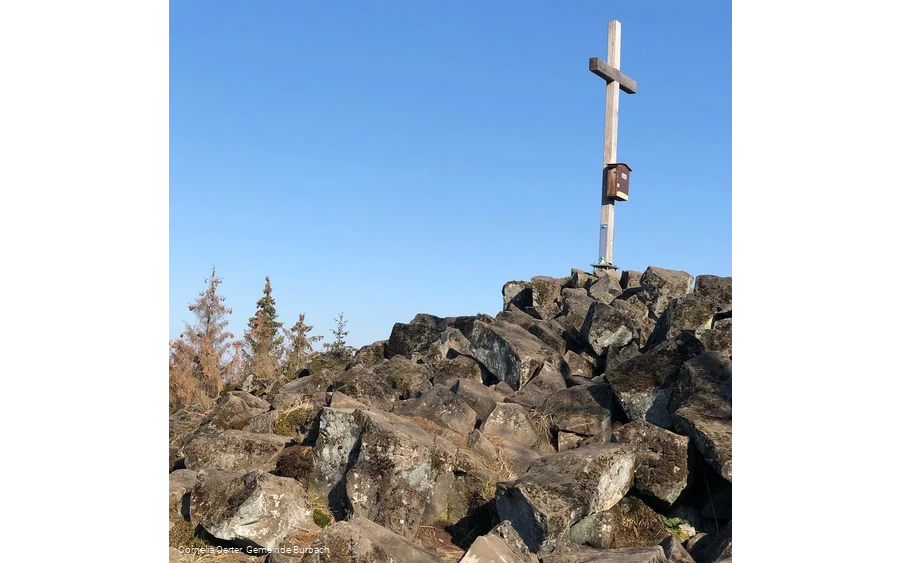 Gipfelkreuz auf den Trödelsteinen