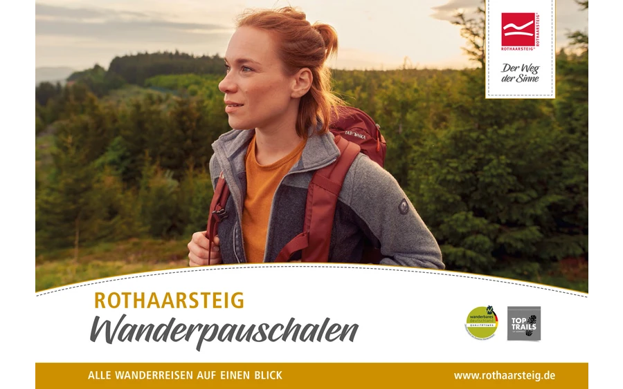 Titelbild Rothaarsteig Reisemagazin 2023