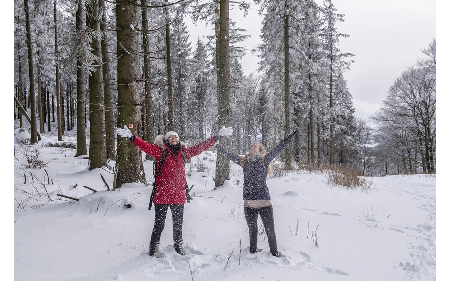 Winterspaß am Rothaarsteig