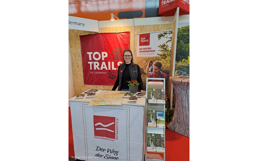 Der Rothaarsteig präsentiert sich auf der Reisemesse CMT in Stuttgart