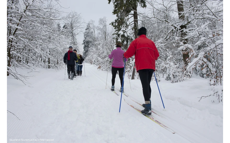 Langlauf auf der Rothaarloipe