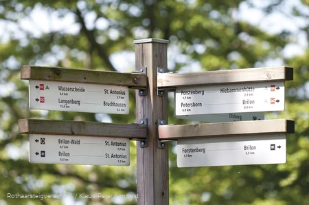 Rothaarsteig-Schilderbaum