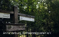 Rothaarsteig-Wegweiser "Auf der Struth"