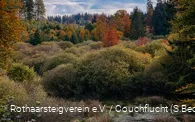 Herbstlandschaft im Edertal auf dem Rothaarsteig