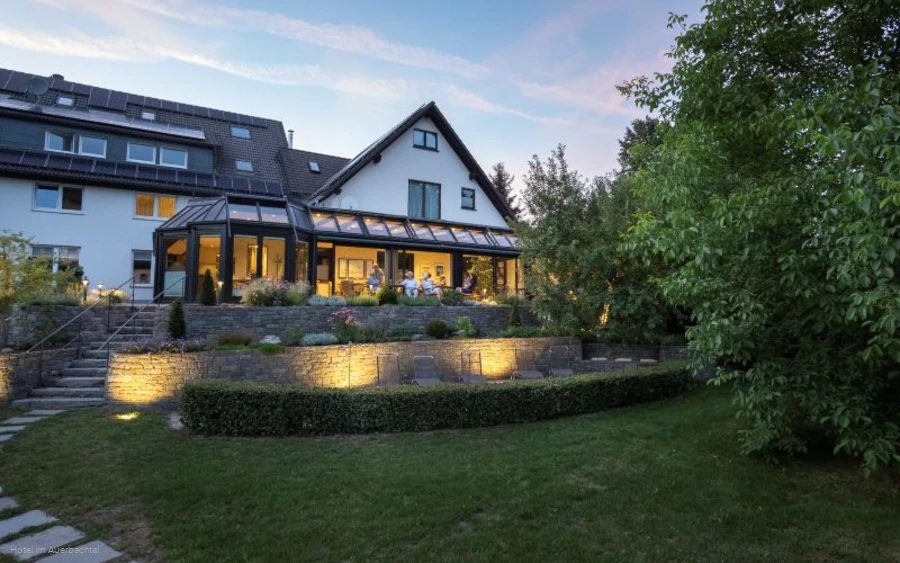 Außenansicht Hotel im Auerbachtal
