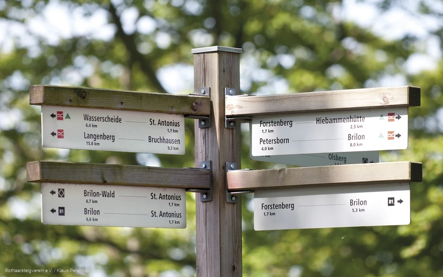 Rothaarsteig-Schilderbaum