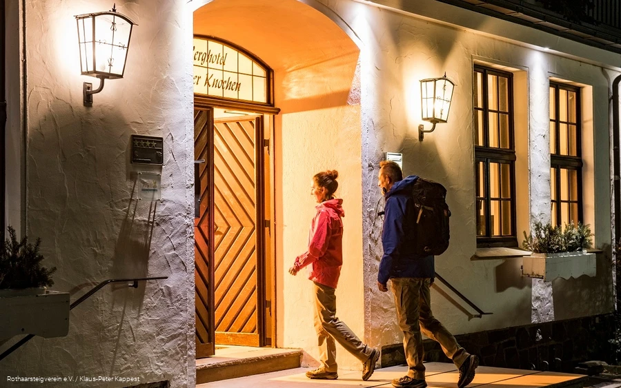 Ankommen bei den Rothaarsteig Qualitätsgastgebern