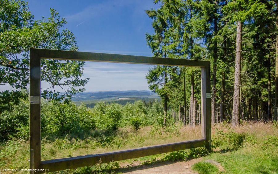 Rothaarsteig-Landschaftsrahmen bei Wilnsdorf-Wilgersdorf