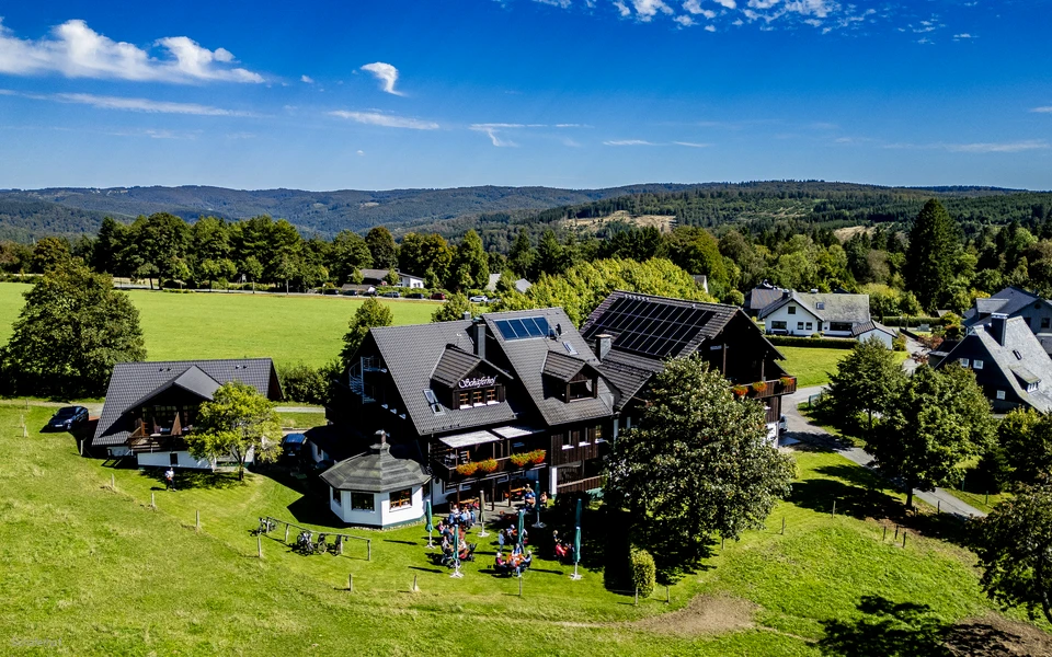 Luftaufnahme Schäferhof in Jagdhaus