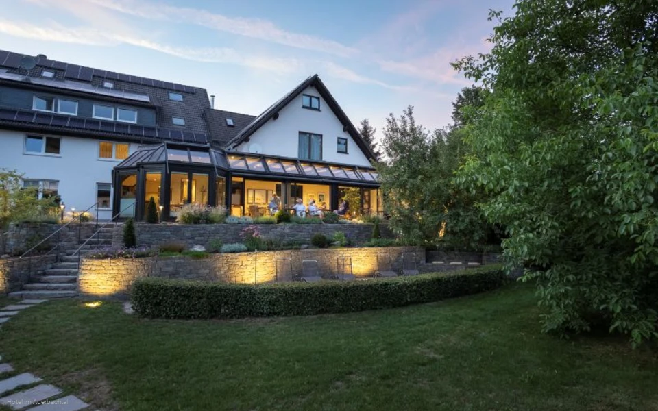 Außenansicht Hotel im Auerbachtal