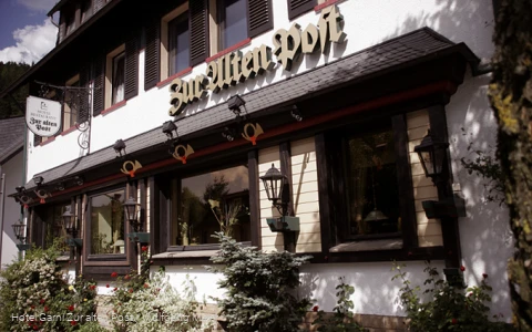 Außenansicht Hotel Garni Zur alten Post Willingen