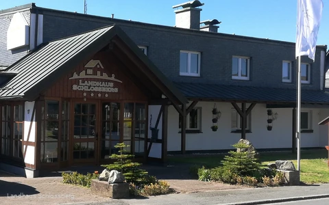 Hauseingang Landhaus Schlossberg