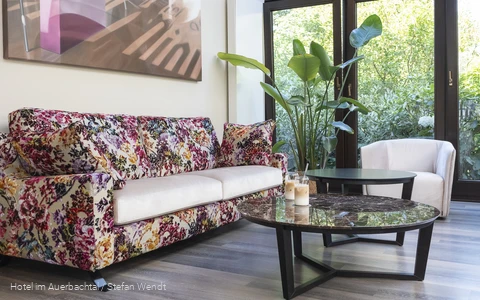 Lounge area in the Hotel im Auerbachtal