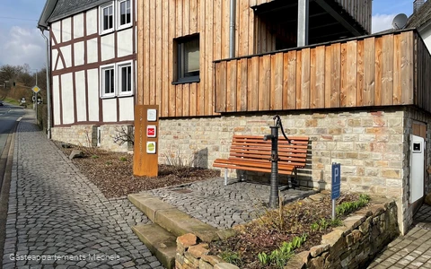 Außenansicht Gästeappartements Mechels