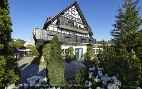 Hotel Engemann Kurve Außenaufnahme, Rothaarsteig Qualitätsbetrieb