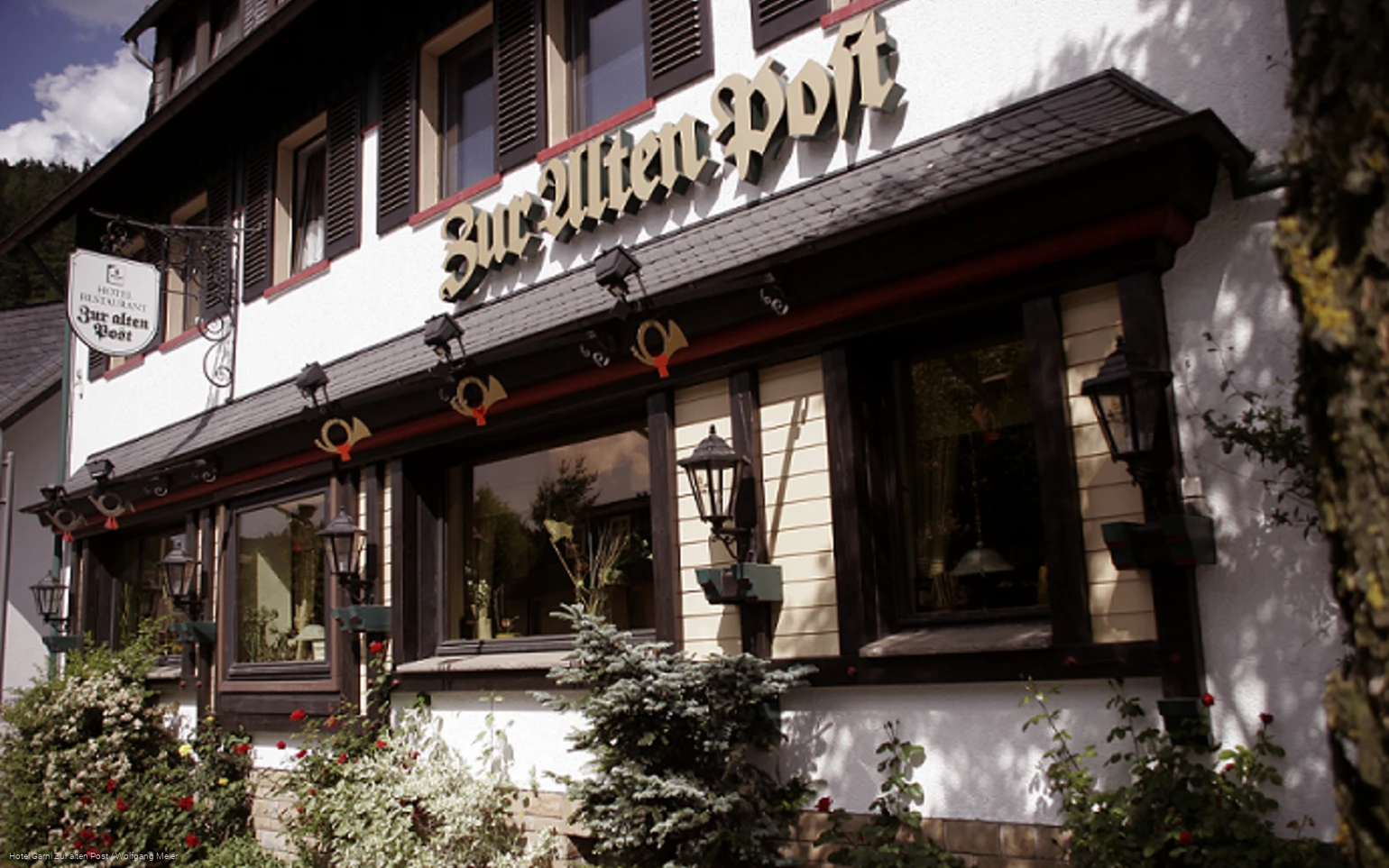 Außenansicht Hotel Garni Zur alten Post Willingen
