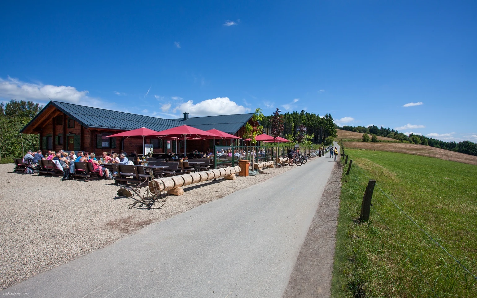Außenansicht Graf Stolberg Hütte