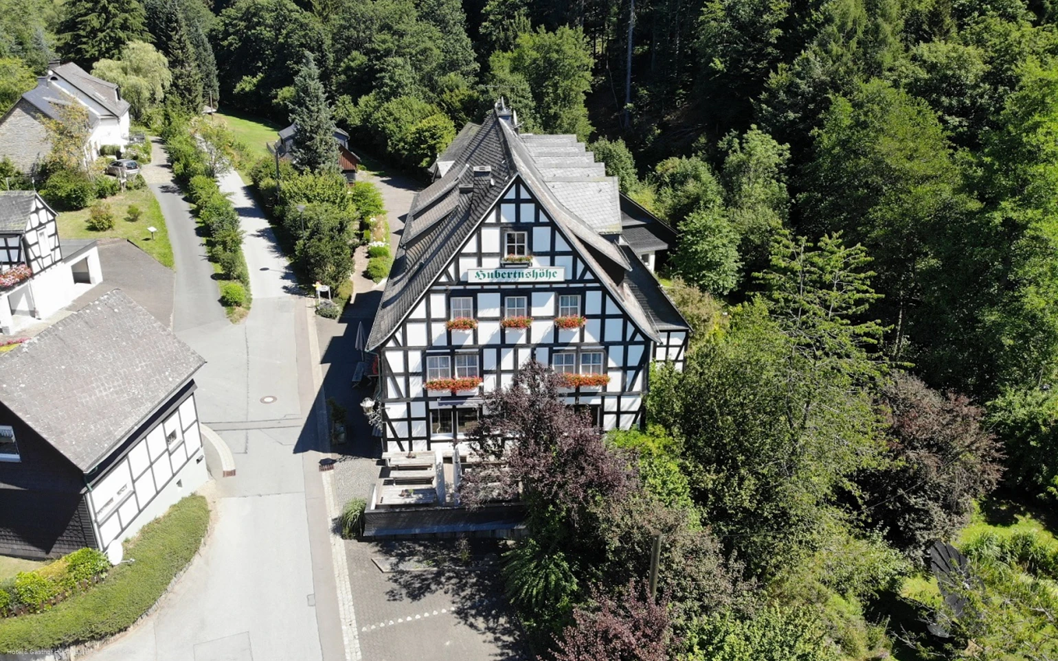 Außenansicht Hotel & Gasthof Hubertushöhe