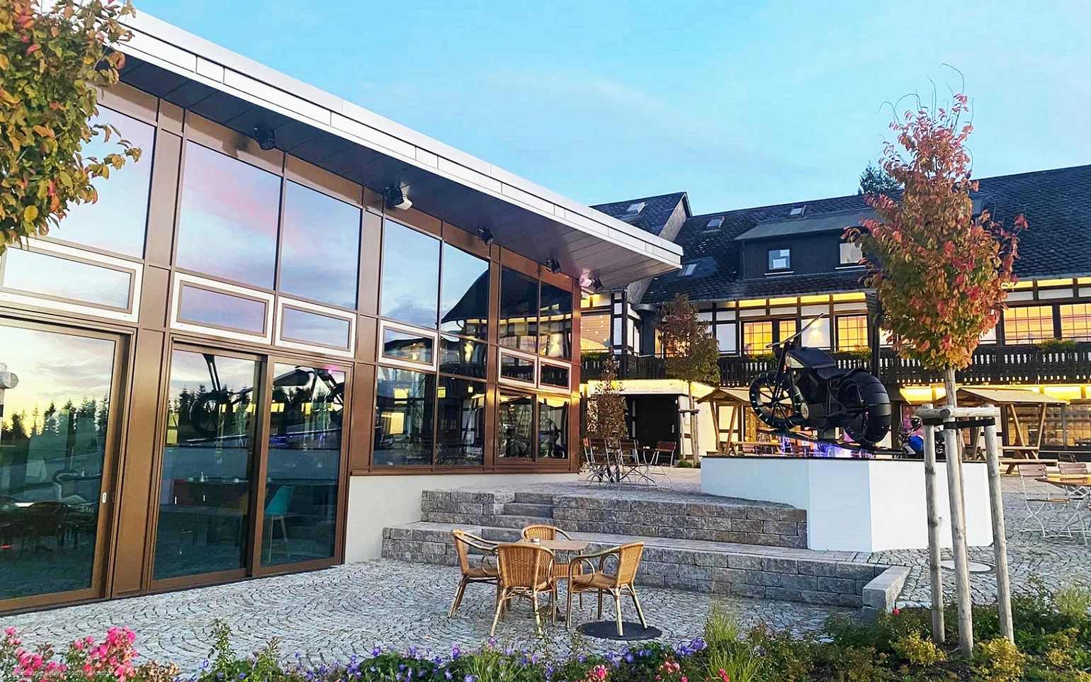 Außenansicht Der Schöne Asten Resort Winterberg
