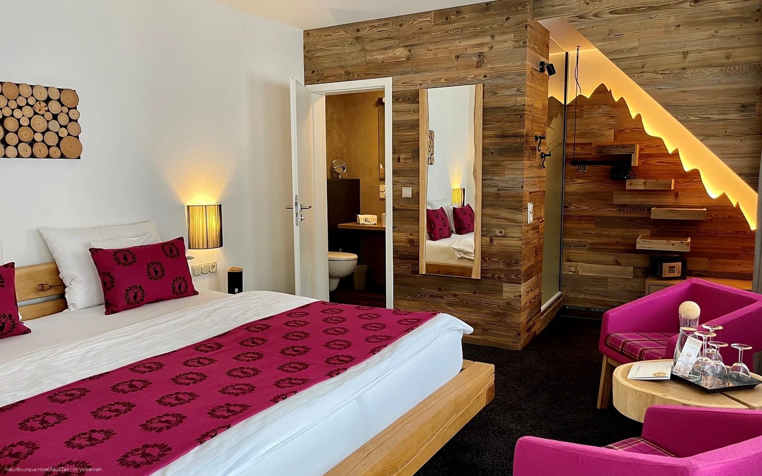 Zimmer im NaturBoutique Hotel RausZeit