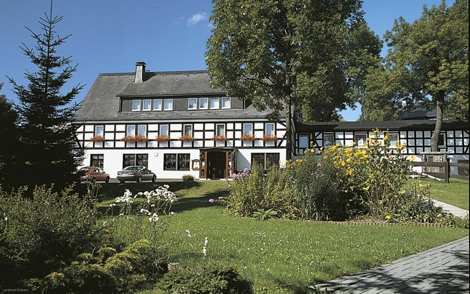 Außenansicht Landhotel Gilsbach