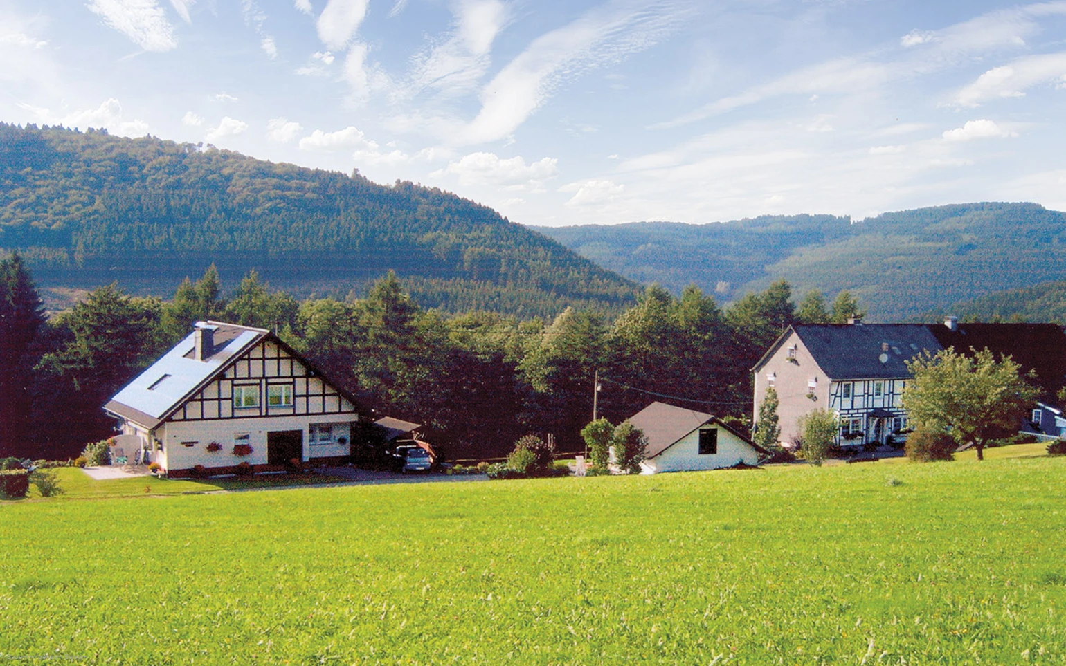 Pension und Ferienwohnung Bertram Außenansicht Kirchhundem