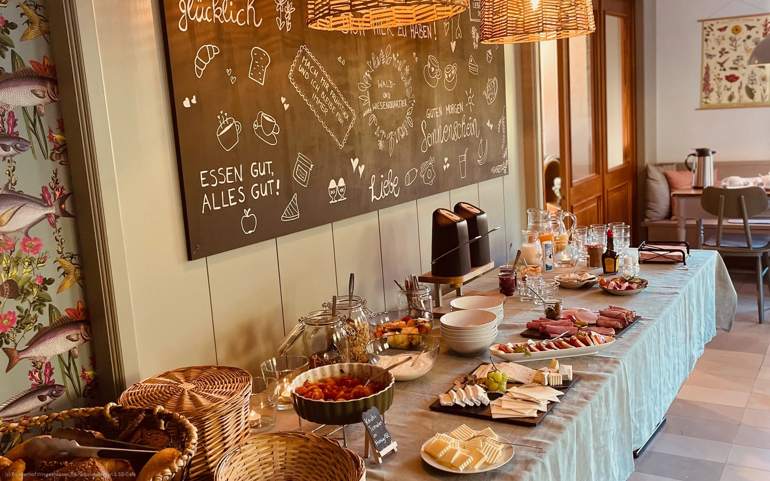 Wiesencafé im Forellenhof Wingeshausen