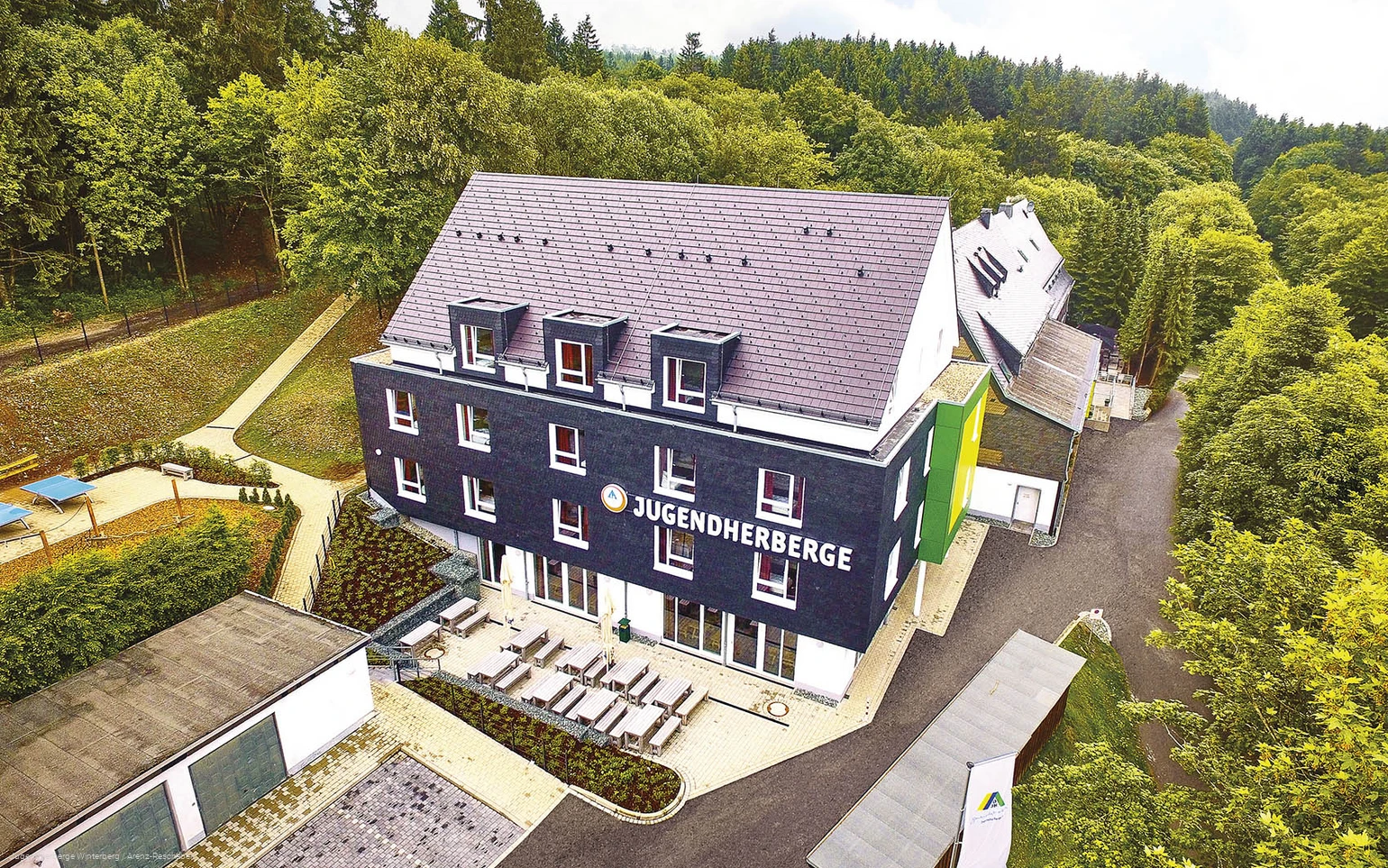 DJH Jugendherberge Winterberg Lauftaufnahme