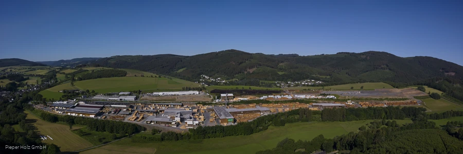 Luftaufnahme Pieper Holz GmbH