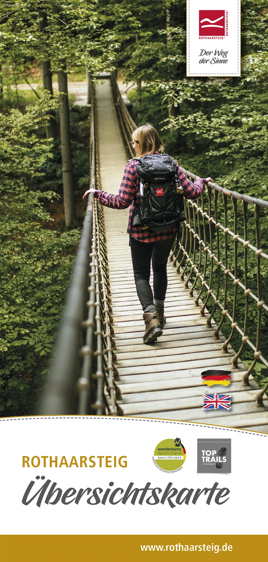 Rothaarsteig &Uuml;bersichtskarte
