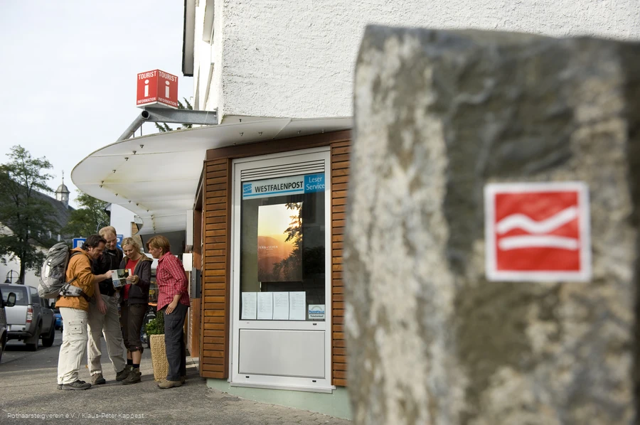 Tourist-Information Brilon direkt am Rothaarsteig
