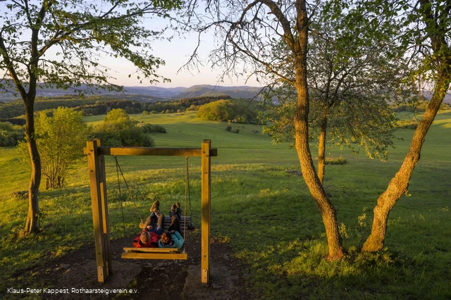 Waldschaukel auf dem Kornberg