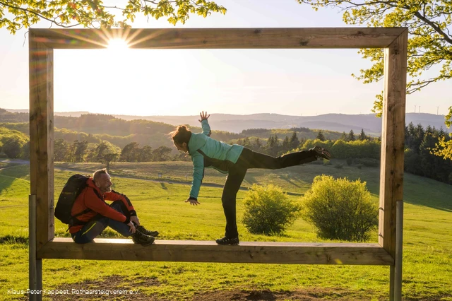 Landschaftsrahmen auf dem Kornberg