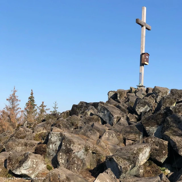 Gipfelkreuz auf den Trödelsteinen