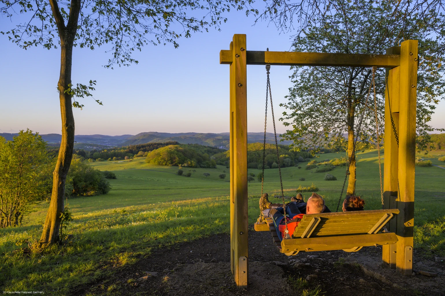 Waldschaukel auf dem Kornberg