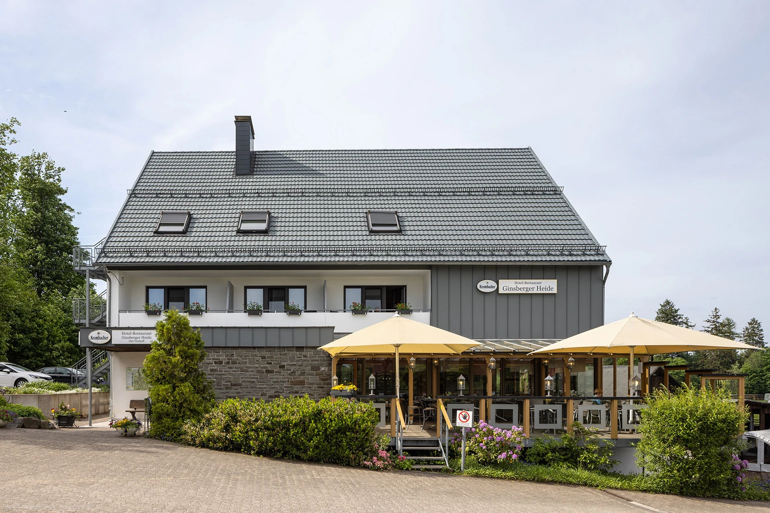 Außenansicht Hotel Ginsberger Heide